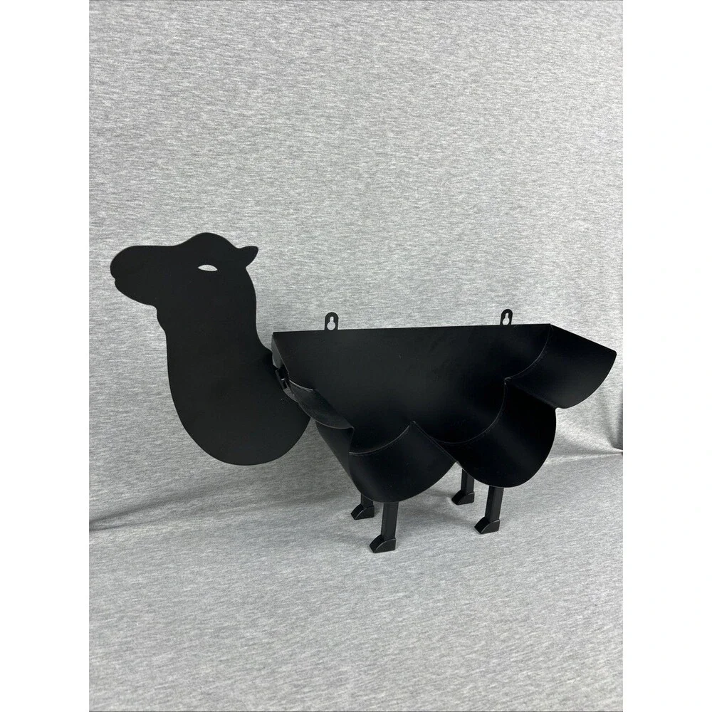 NEW-Metal, Camel Toliet Paper Holder, Metal, Free Standing Or Hang On Wall,